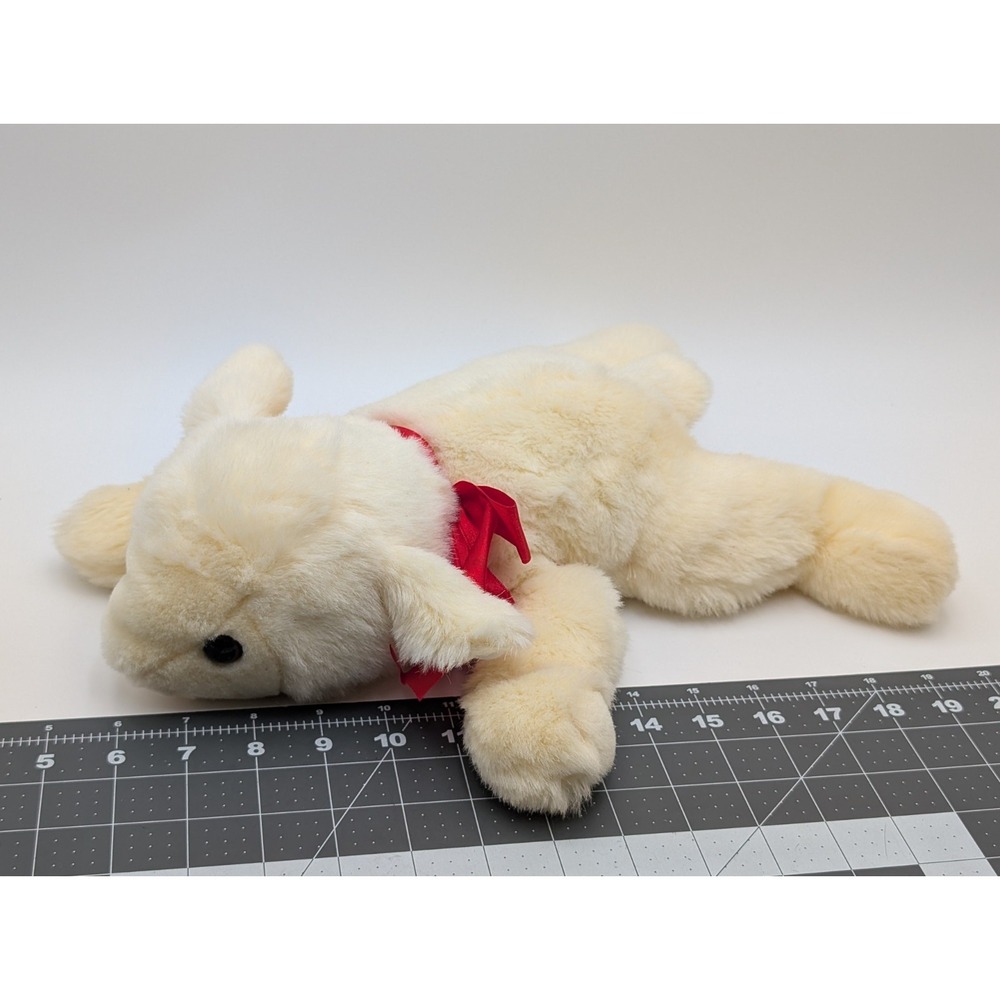 Kids of America Lamb Sheep Plush 15 Inch Cream Stuffed‎ Animal Toy